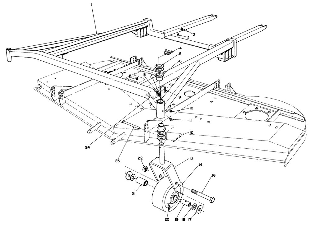 Cutting Unit Model No. 30562 (Continued) Diagram and Parts List for 30562 6000001 - 6999999 Toro Lawn Mower