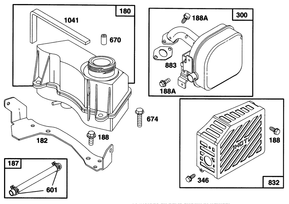 Engine Gts 150 Ohv Diagram and Parts List for 20767 6900001 - 6999999 Toro Lawn Mower