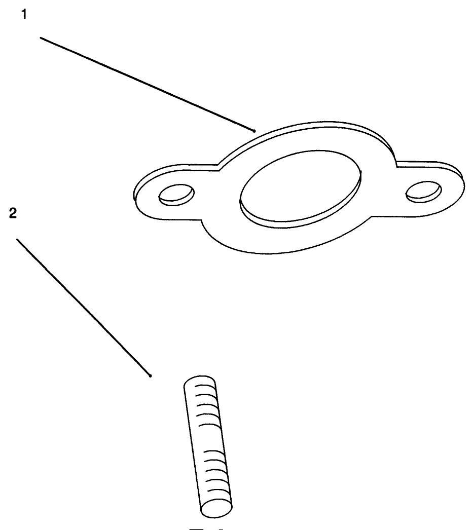 Exhaust Diagram and Parts List for 72102 6900001 - 6999999 Toro Lawn Tractor