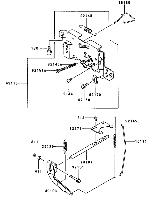 Electric Equipment Assembly Diagram and Parts List for 30261TE (240000001-240999999)(2004) Toro Lawn Mower