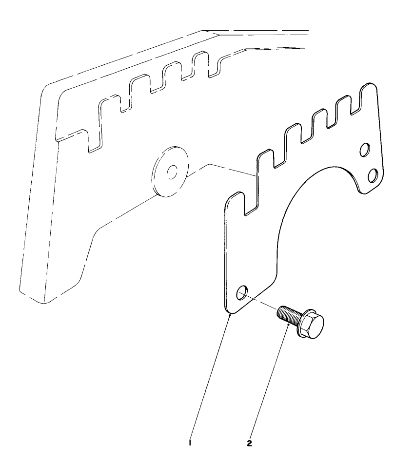 Wear Plate Kit No. 44-5530 (Optional) Diagram and Parts List for 20674 3000001 - 3999999 Toro Lawn Mower