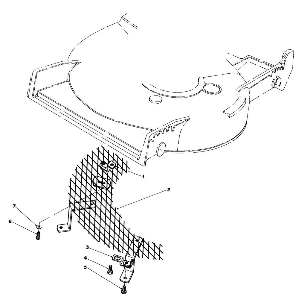 Leaf Shredder Kit Model No. 59157 (Optional) Diagram and Parts List for 20810 3000001 - 3999999 Toro Lawn Mower