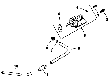Fuel Pump-Engine Kohler Model No. Mv16s-Type 56511 Diagram and Parts List for 30117 1000001 - 1999999 Toro Lawn Tractor Accessories