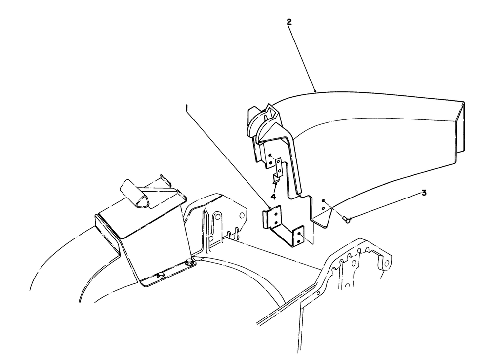 Side Discharge Kit No. 59107 (Optional) Diagram and Parts List for 20586C 8000001 - 8999999 Toro Lawn Mower