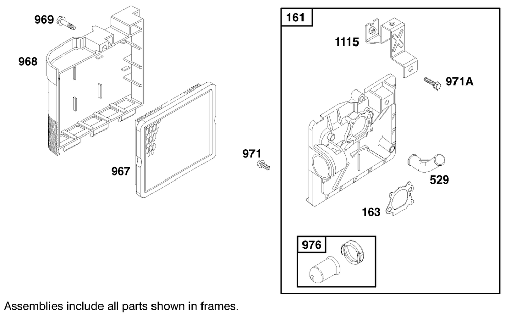 Engine Briggs & Stratton Model 12f802-1750-E1 Diagram and Parts List for 20450 8900001 - 8999999 Toro Lawn Mower