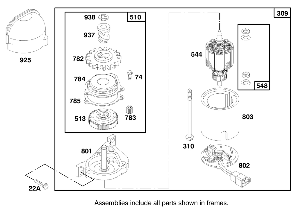 Gts 150 Diagram and Parts List for 20821 7900001 - 7999999 Toro Lawn Mower