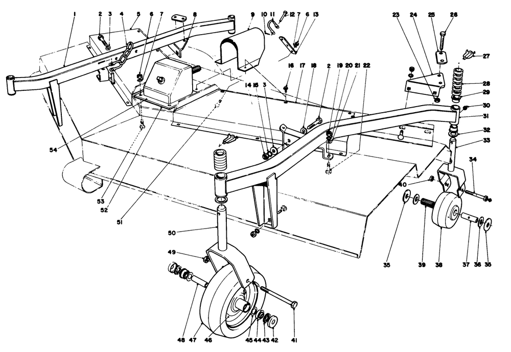 Cutting Unit Model No. 30721 (Continued) Diagram and Parts List for 30721 700001 - 799999 Toro Lawn Mower