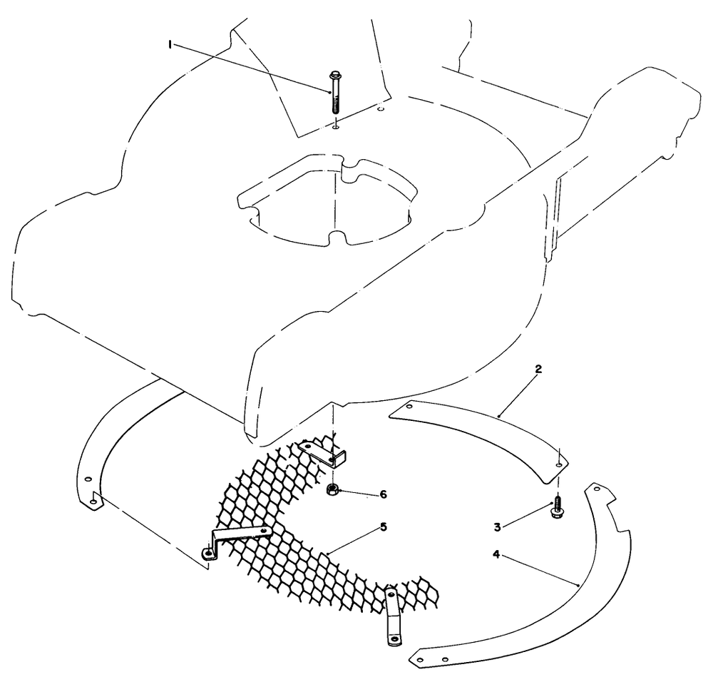 Leaf Shredder Kit No. 59101 (Optional) Diagram and Parts List for 20577 5000001 - 5999999 Toro Lawn Mower