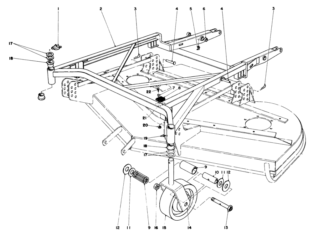 Cutting Unit Model No. 30568 (Continued) Diagram and Parts List for 30775 600001 - 699999 Toro Lawn Tractor