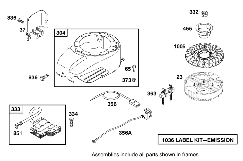 Engine Gts-200 Diagram and Parts List for 22157 8900001 - 8999999 Toro Lawn Mower