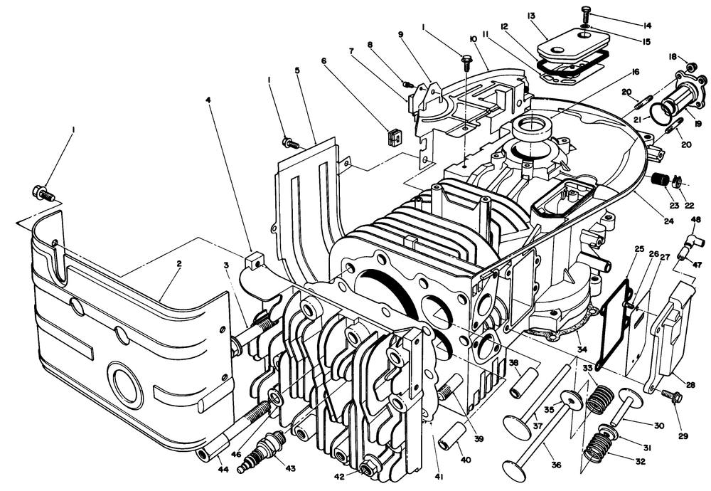 Engine Assembly Diagram and Parts List for 30112 0000001 - 0999999 Toro Lawn Tractor Accessories