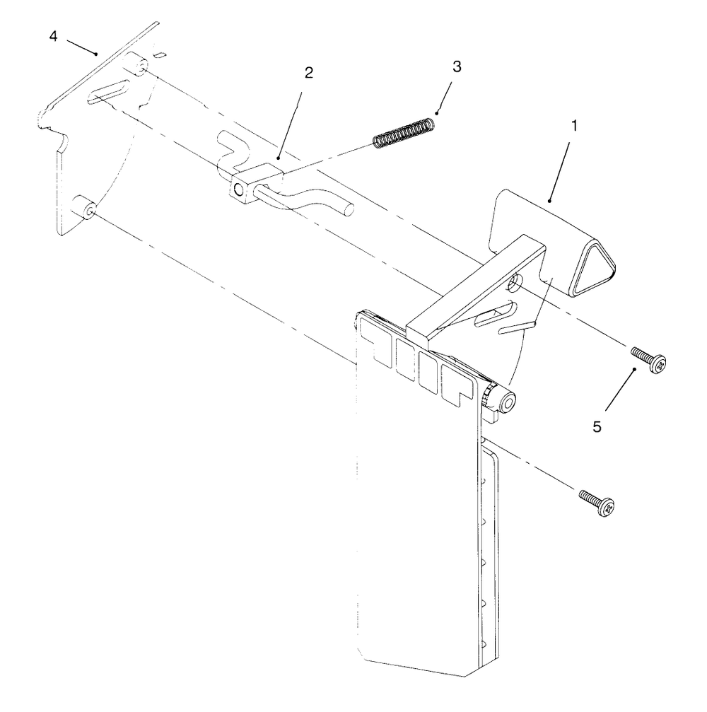 Rear Bagging Ass-Y (Model No. 20454 Only) (Cont.) Diagram and Parts List for 20454 6900001 - 6999999 Toro Lawn Mower