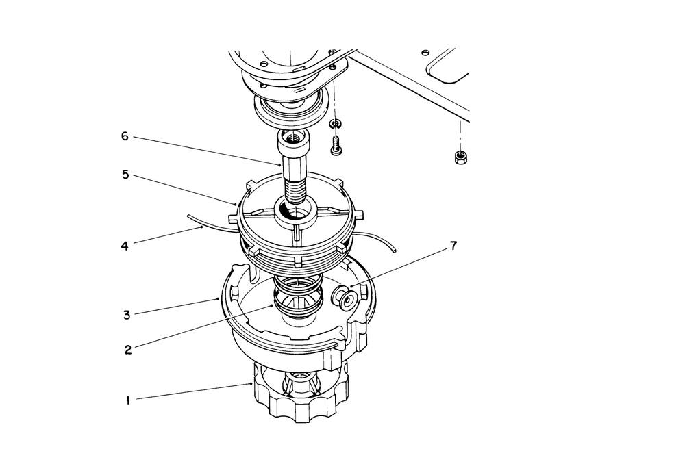 Dual Line Manual Feed Head (Optional) Diagram and Parts List for 51655 1000001 - 1999999 Toro Trimmer