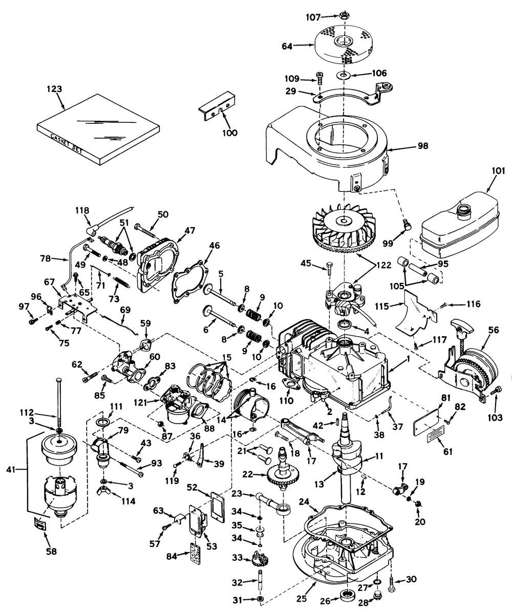 Engine Model Lav35-40455h Diagram and Parts List for 17601 9000001 - 9999999 Toro Lawn Mower