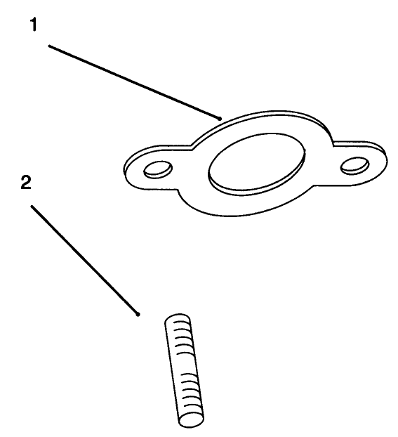 Exhaust Diagram and Parts List for 72043 6900001 - 6999999 Toro Lawn Tractor