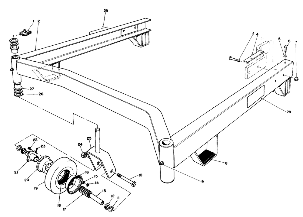 Cutting Unit Model No. 30753 (Continued) Diagram and Parts List for 30718 2000001 - 2999999 Toro Lawn Tractor