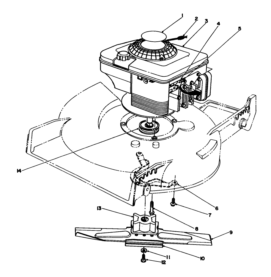 Engine Assembly Diagram and Parts List for 20214 1000001 - 1999999 Toro Lawn Mower
