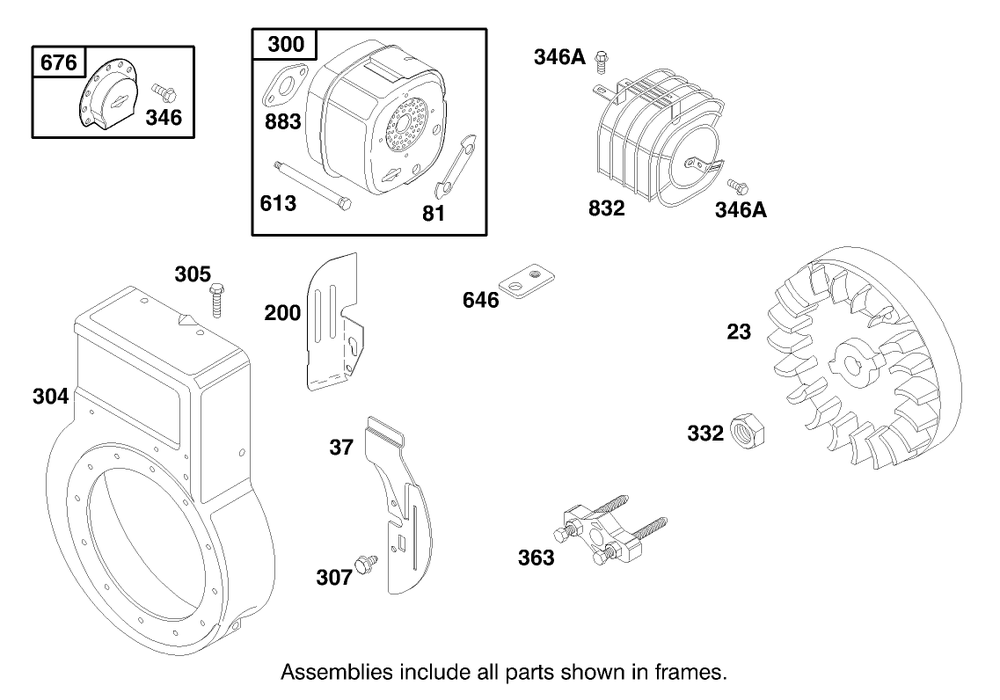 Engine Briggs & Stratton Model 135202-0142-03 Diagram and Parts List for 62060 890001 - 899999 Toro Seeder