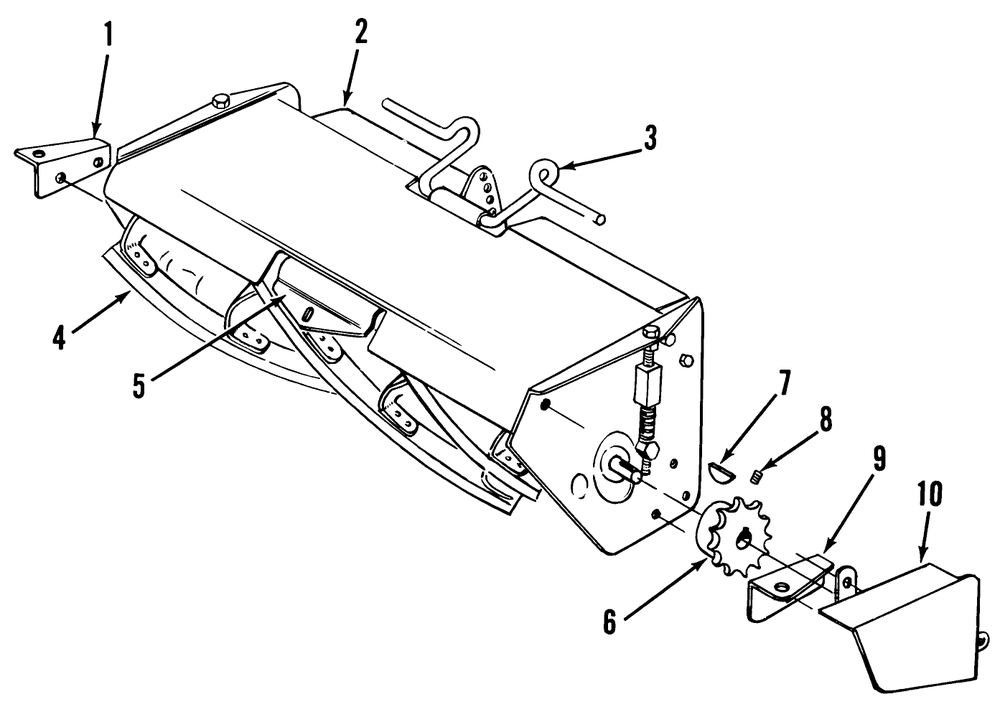 58" Professional Rear Mower Assembly Parts List Diagram and Parts List for 3102 7000001 - 7999999 Toro Lawn Tractor Accessories