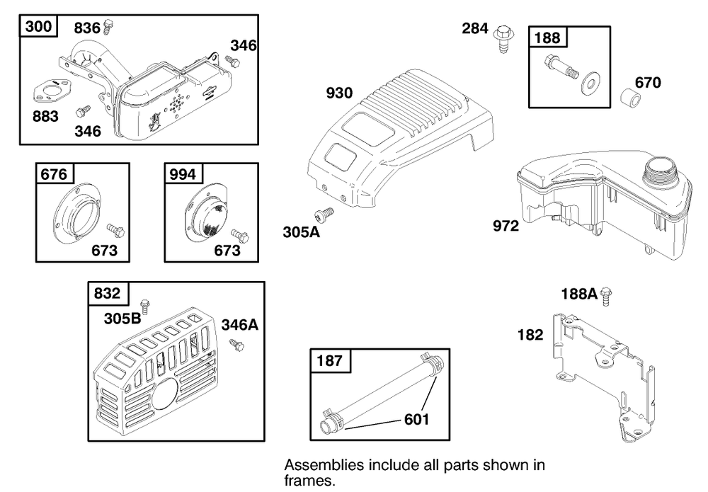 Engine Gts-200 Diagram and Parts List for 26637 8900001 - 8999999 Toro Lawn Mower