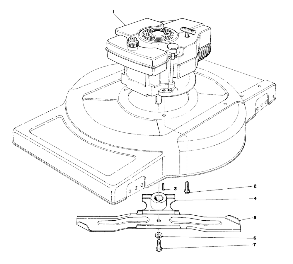 Engine Assembly Diagram and Parts List for 18017 9000001 - 9999999 Toro Lawn Mower