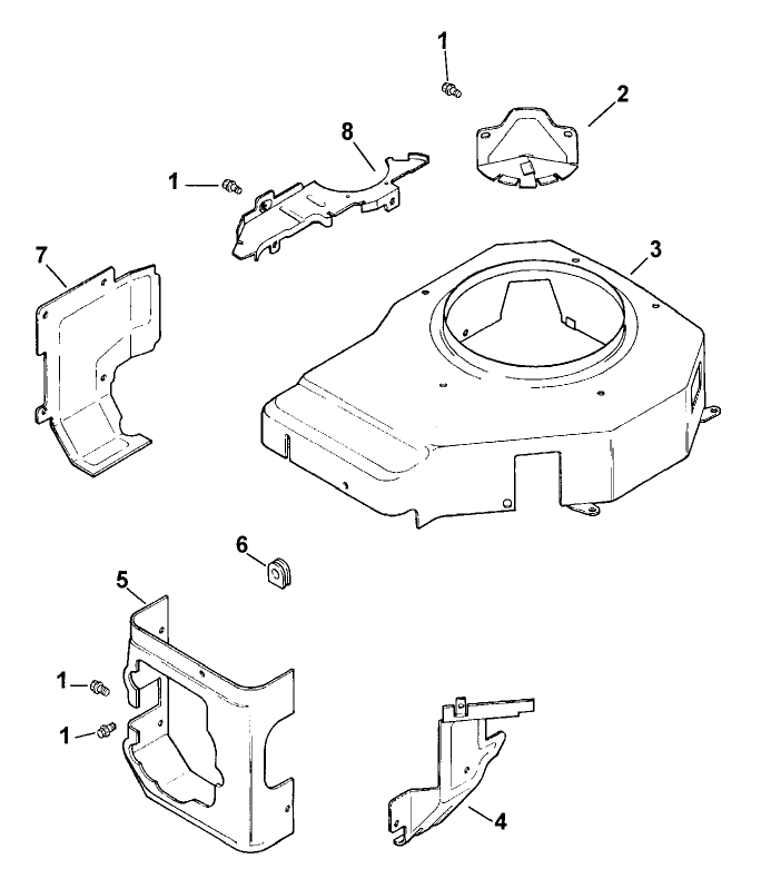 Blower Diagram and Parts List for 30177 795101 - 799999 Toro Lawn Tractor Accessories