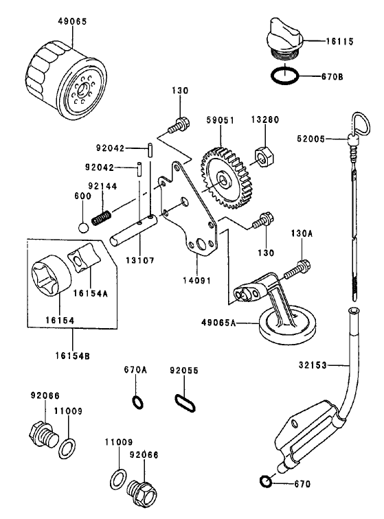 Lubrication Equipment Diagram and Parts List for 74214 (210000001-210999999)(2001) Toro Lawn Mower