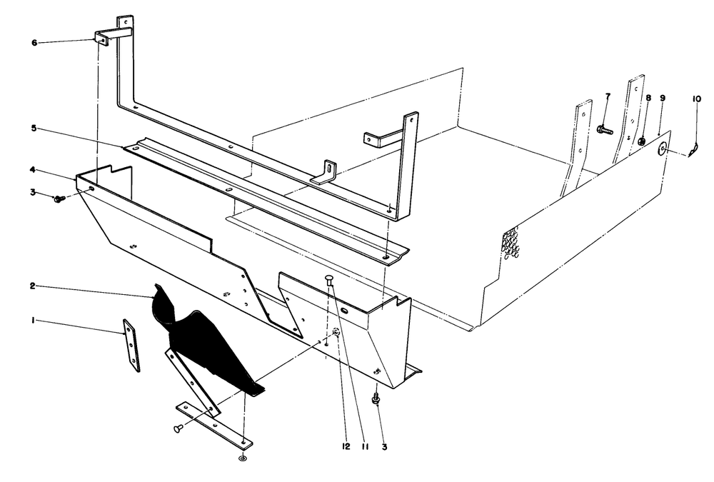 Cutting Unit Model No. 30768 (Continued) Diagram and Parts List for 30754 7000001 - 7999999 Toro Lawn Tractor