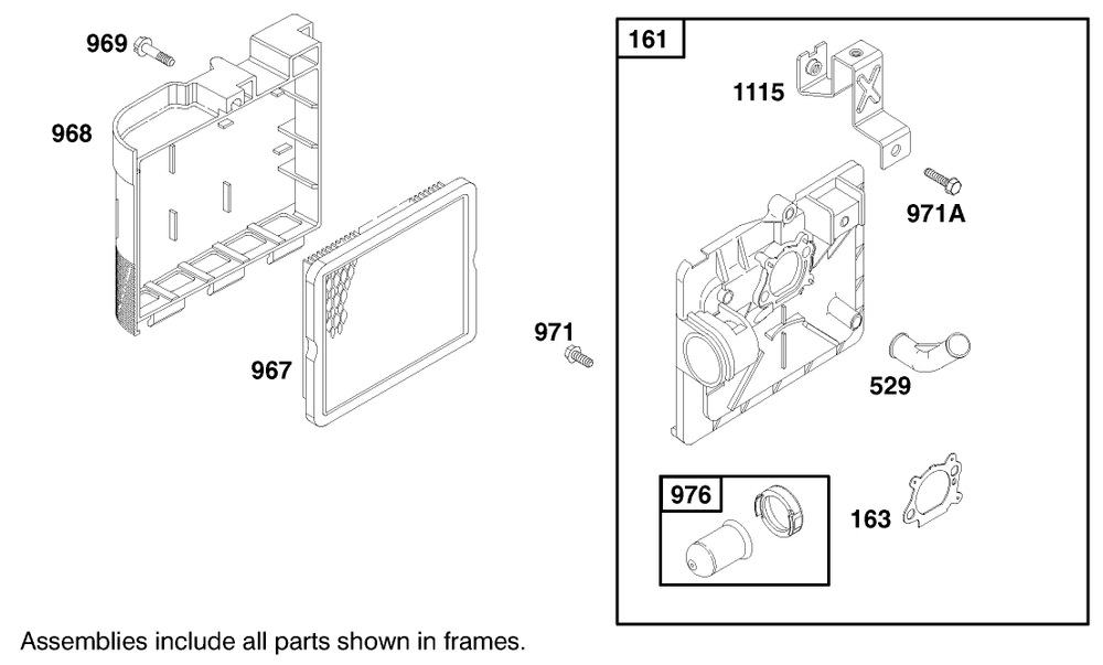 Engine Briggs & Stratton Model 12f802-1767-E1 Diagram and Parts List for 20914 9900001 - 9999999 Toro Lawn Mower