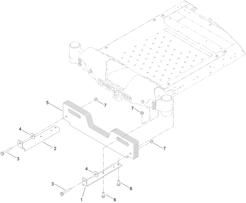 Weight Assembly Diagram and Parts List for 79410 416800000 - 999999999 Toro Lawn Tractor
