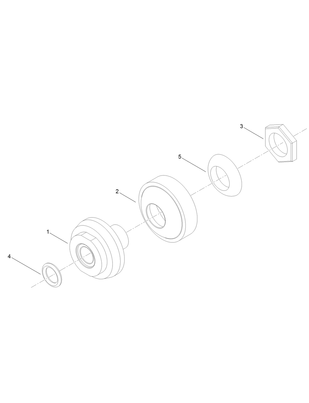 Gold Chrome Piston Assembly No. Au112490 Diagram and Parts List for 23803 400000000 - 999999999 Toro Lawn Tractor Accessories