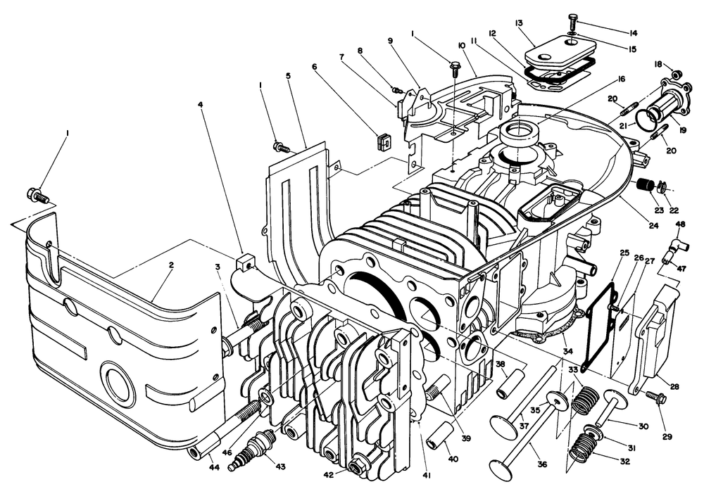 Engine Assembly Diagram and Parts List for 30112 9000001 - 9999999 Toro Lawn Tractor Accessories