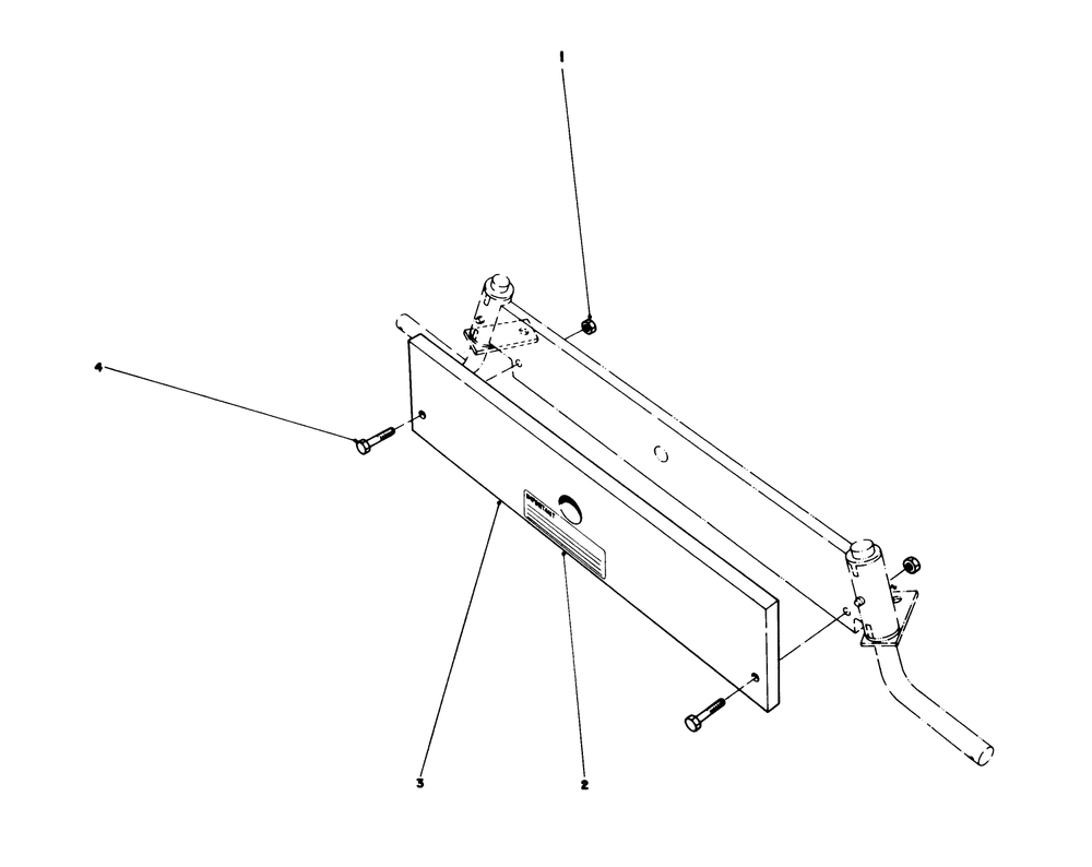 Easy-Empty Grass Catcher Model 59046 (Optional) (Continued) Diagram and Parts List for 56044 1000001 - 1999999 Toro Lawn Tractor