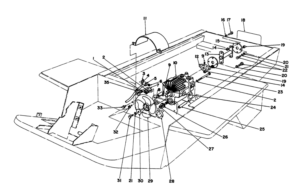 Transmission & Drive Coupling Assembly Diagram and Parts List for 30620 490001 - 499999 Toro Lawn Tractor