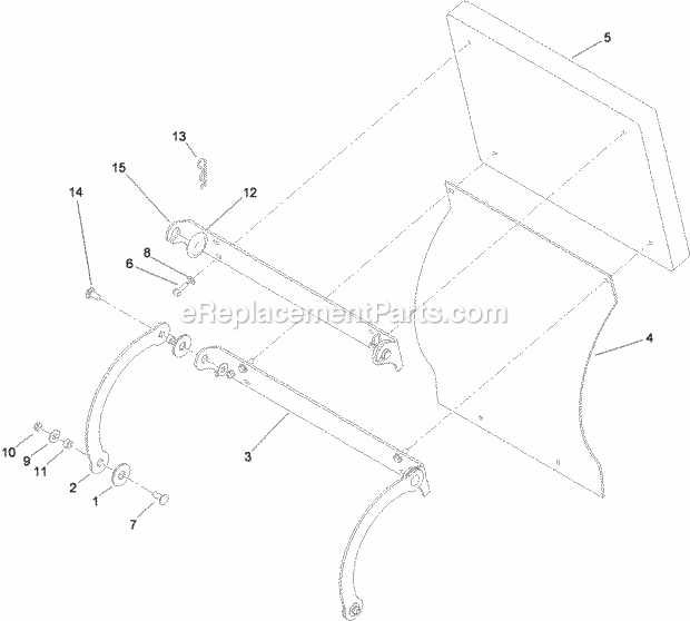 Cushion Assembly No. 117-9770 Diagram and Parts List for 74550 310000001-310999999 Toro Lawn Mower