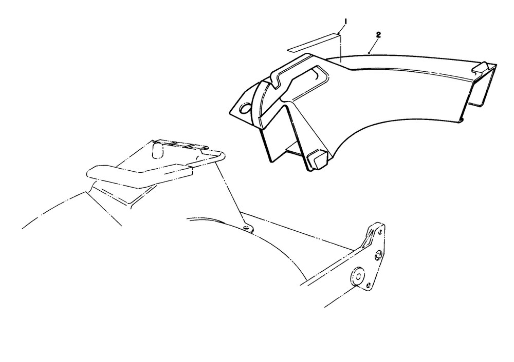 Side Discharge Chute Model No. 59168 (Optional) Diagram and Parts List for 20622C 8000001 - 8999999 Toro Lawn Mower