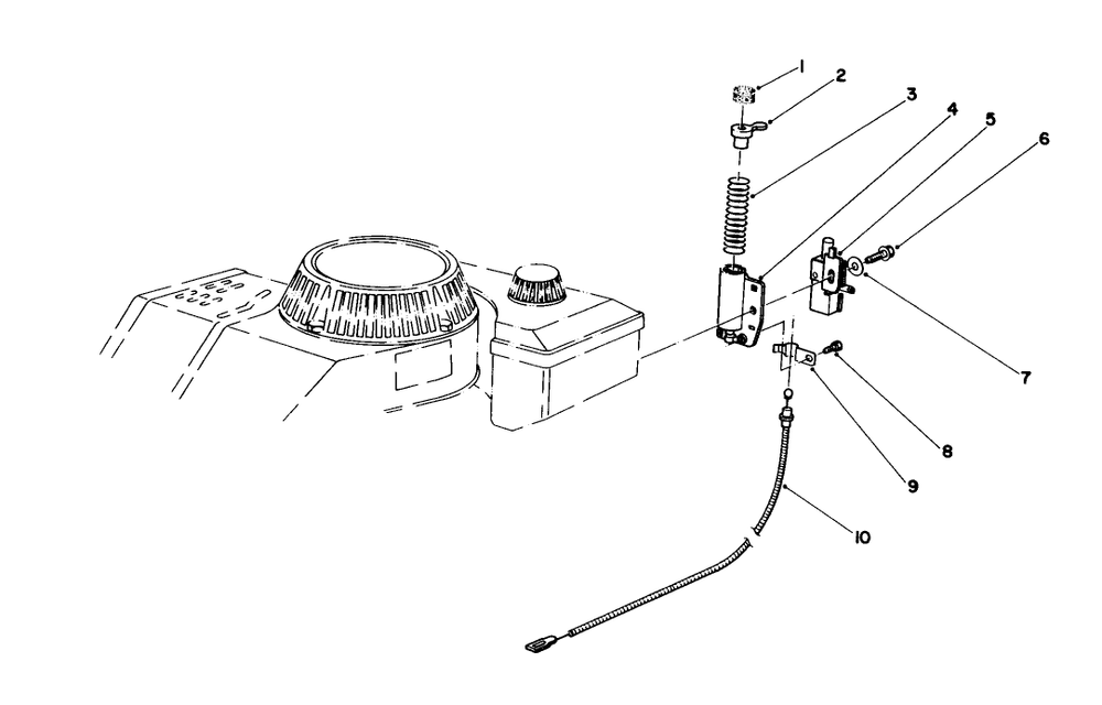 Brake Assembly Diagram and Parts List for 16780 3000001 - 3999999 Toro Lawn Mower