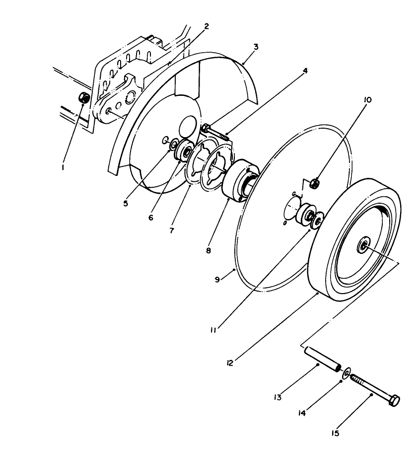 Edger Kit No. 57125 (Optional) Diagram and Parts List for 16771 3000001 - 3999999 Toro Lawn Mower