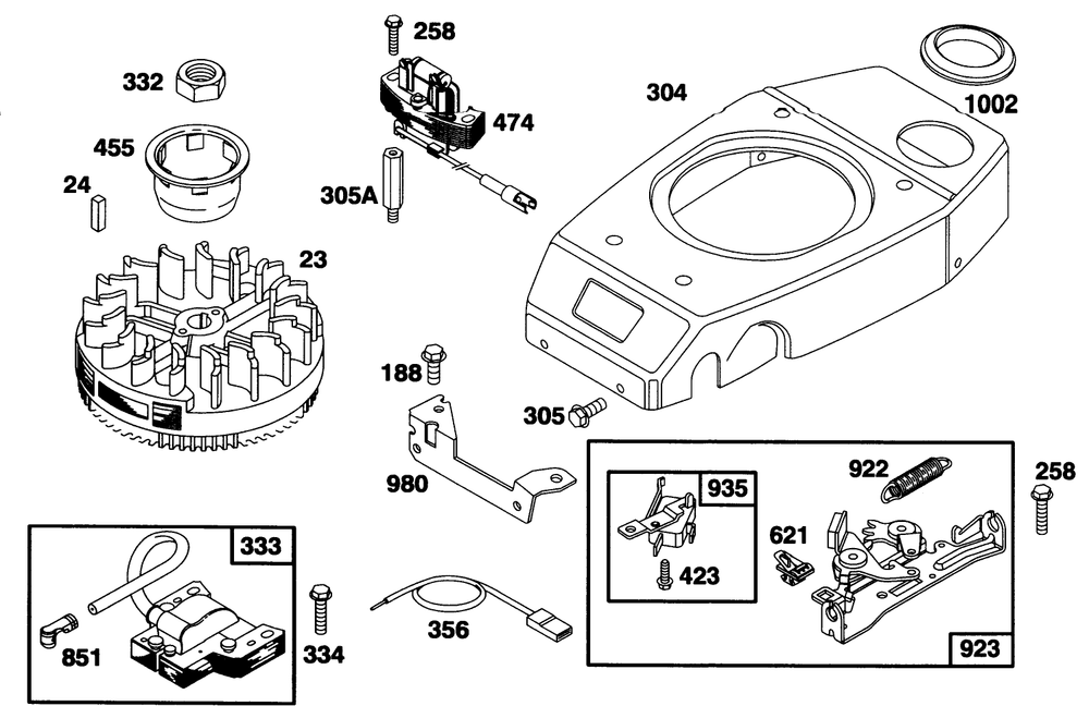 Gts 150 Diagram and Parts List for 20929B 69000001 - 69999999 Toro Lawn Mower