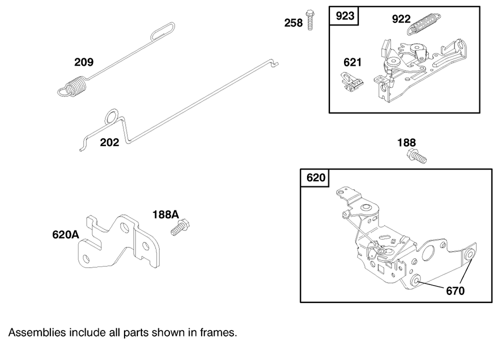 Engine Briggs & Stratton Model 12f802-1787-E1 Diagram and Parts List for 20913 99000001 - 99999999 Toro Lawn Mower
