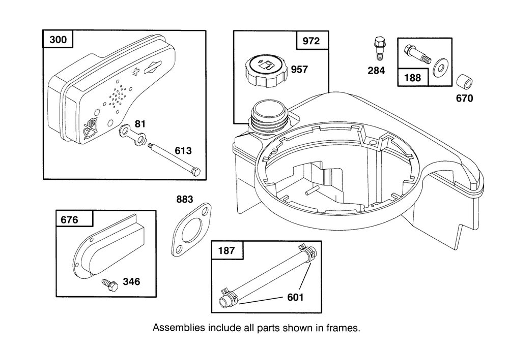 Engine Briggs & Stratton Model 12e802-0620-01 Diagram and Parts List for 21010BC 5900001 - 5999999 Toro Lawn Mower