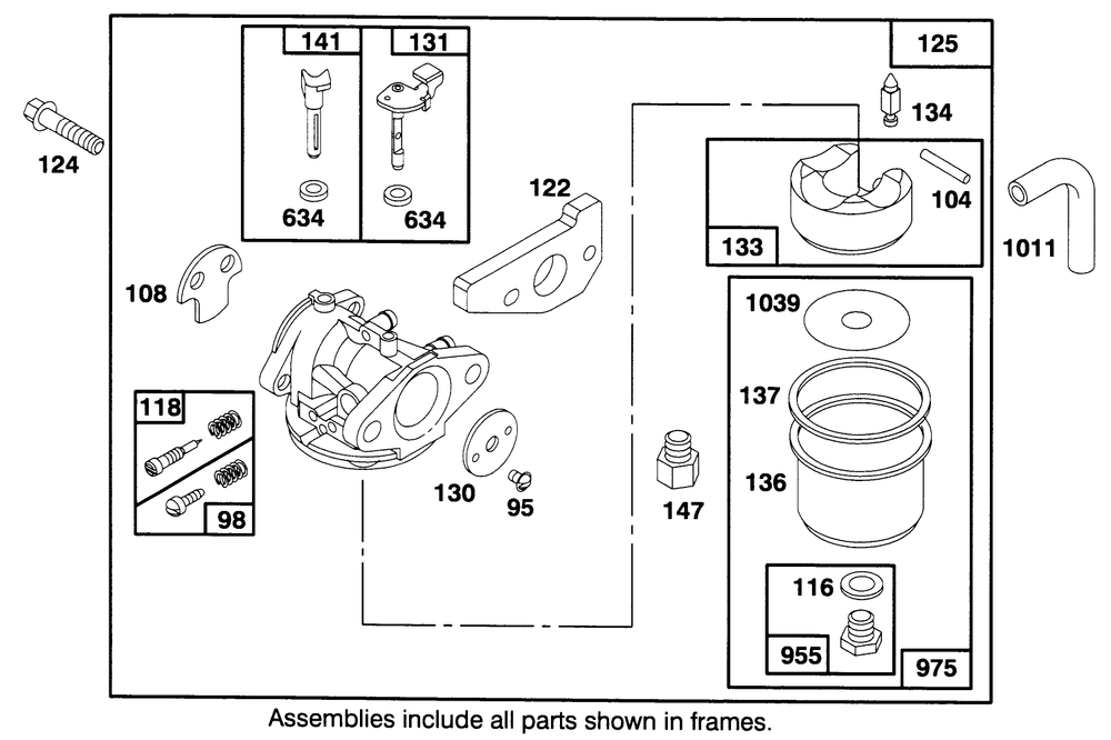Engine Gts-150 Diagram and Parts List for 20766BC 59000001 - 59999999 Toro Lawn Mower