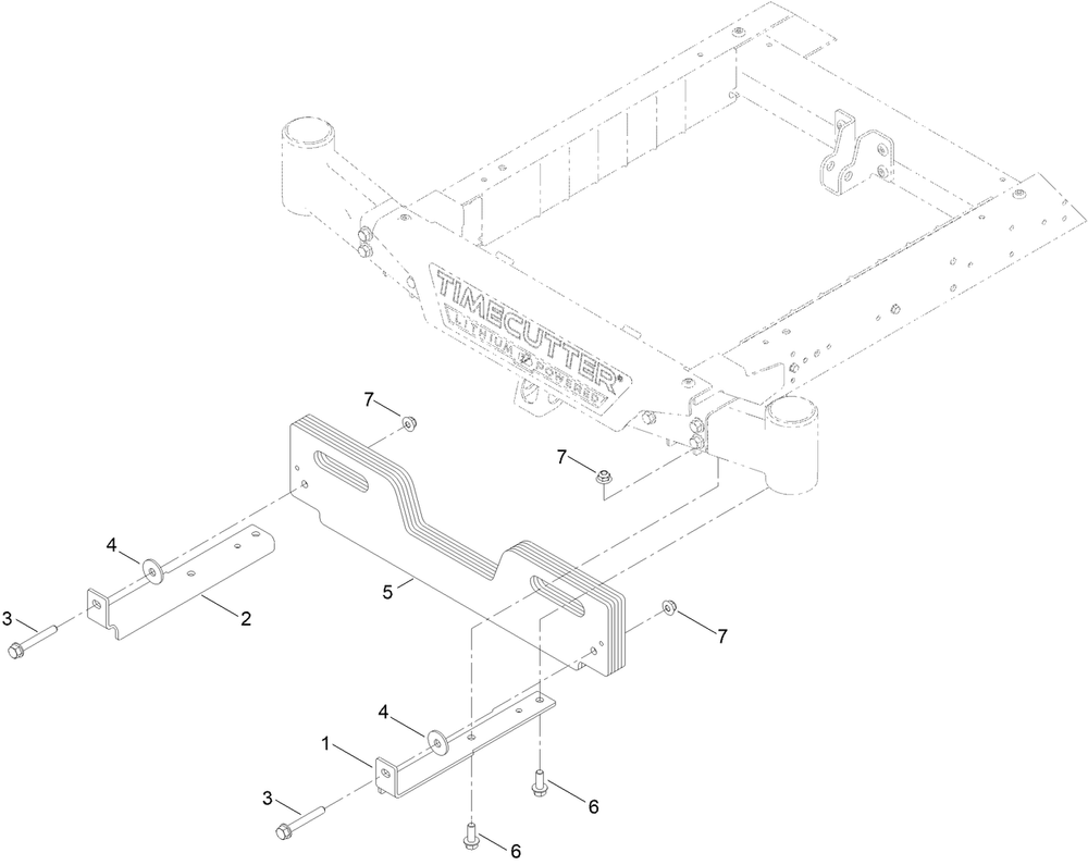 Weight Assembly Diagram and Parts List for 79851 400000000 - 999999999 Toro Lawn Tractor