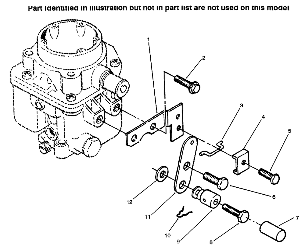 Choke Control Diagram and Parts List for 73502 6900001 - 6999999 Toro Lawn Tractor
