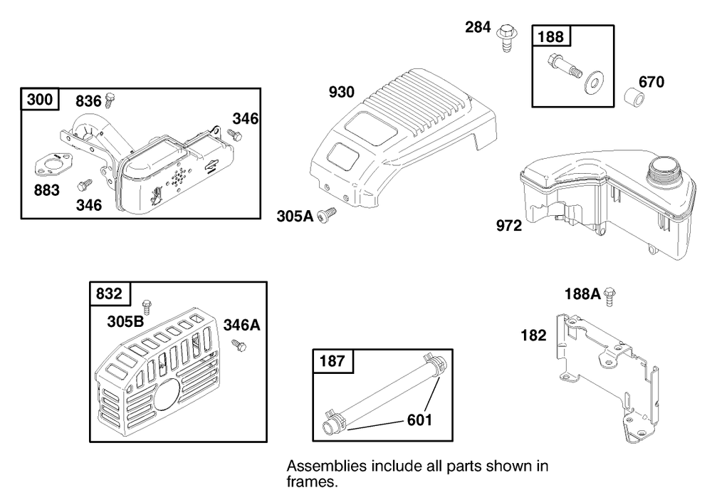 Engine Gts-200 Diagram and Parts List for 20786 9900001 - 9999999 Toro Lawn Mower