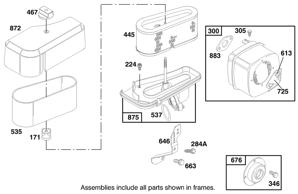 Engine Briggs & Stratton Model 28m707-1182-E1 Diagram and Parts List for 70171 9900001 - 9999999 Toro Lawn Tractor