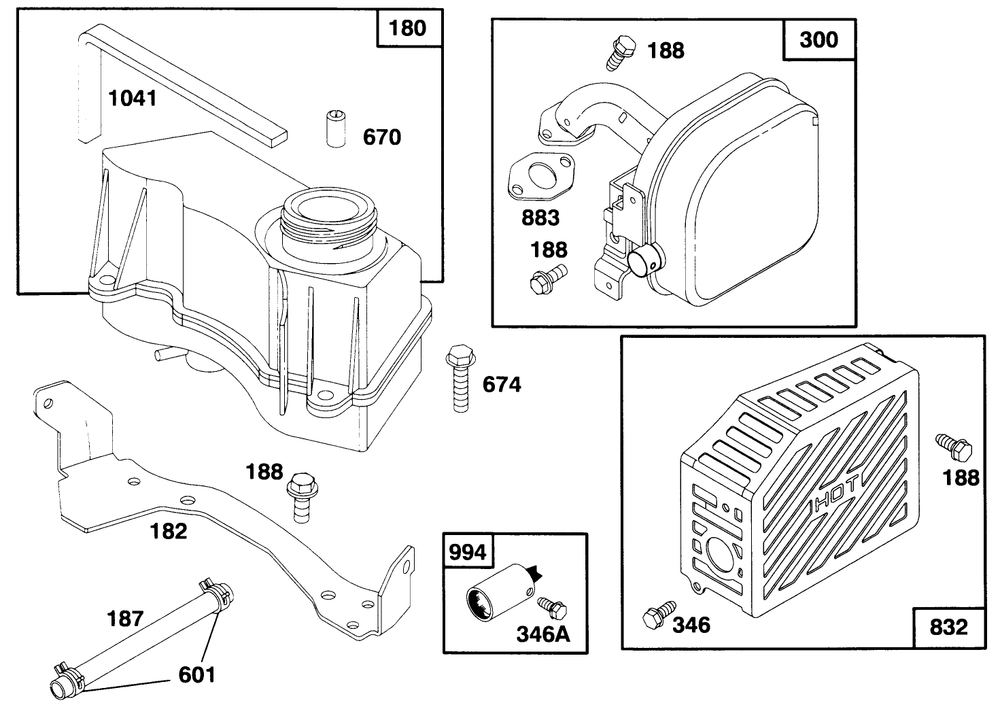 Engine Gts-150 Diagram and Parts List for 20928BC 49000001 - 49999999 Toro Lawn Mower