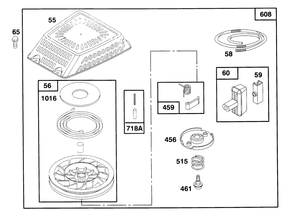 Engine Gts 150 Diagram and Parts List for 20923B 69000001 - 69999999 Toro Lawn Mower