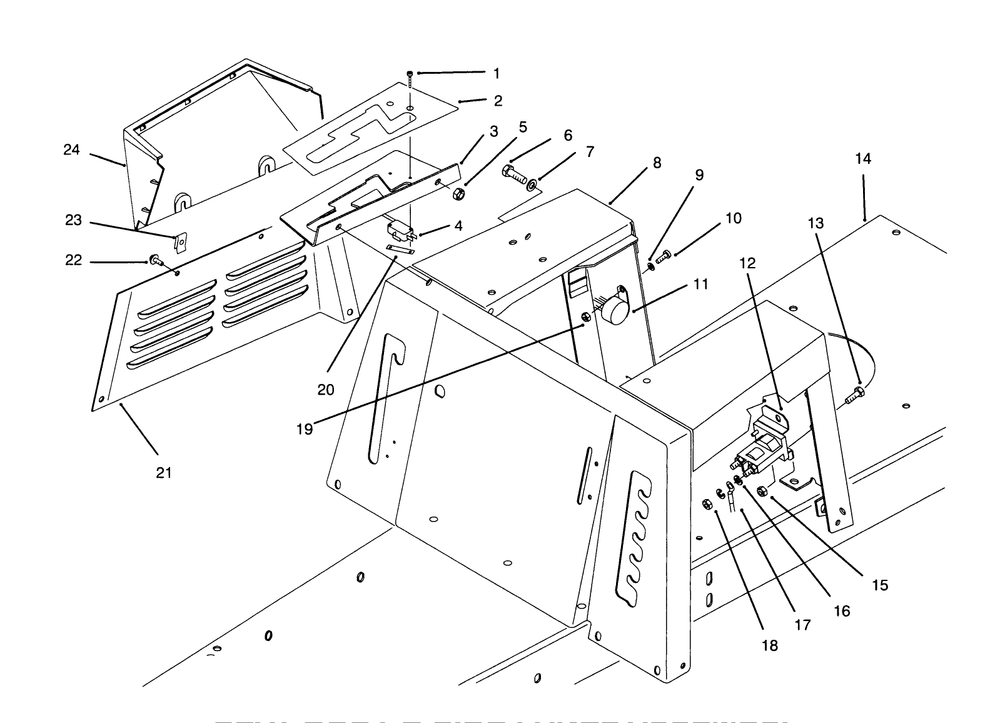 Seat Body & Side Panel Assembly Diagram and Parts List for 70080 5900001 - 5999999 Toro Lawn Tractor