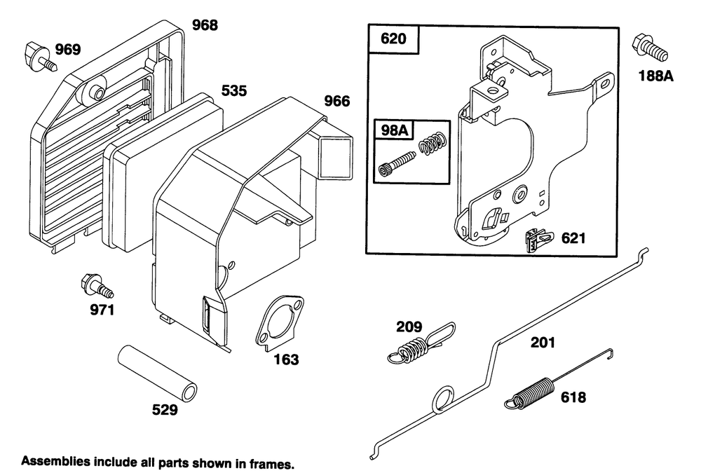 Engine Gts 150 Diagram and Parts List for 26630B 4900001 - 4999999 Toro Lawn Mower